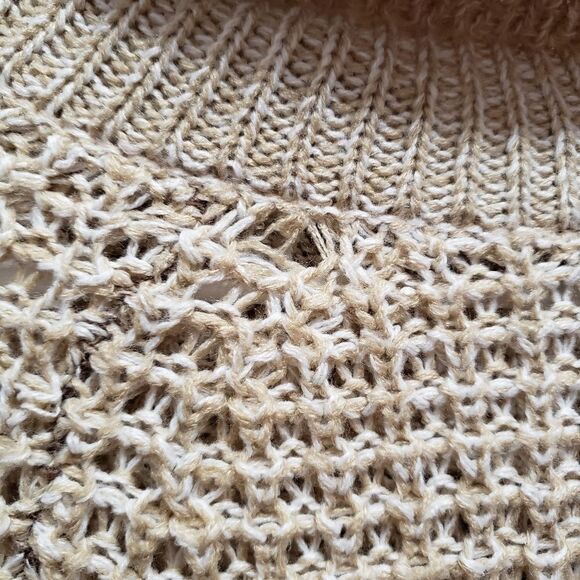 * Rue 21 sweater tan and brown, S - Picture 4 of 4